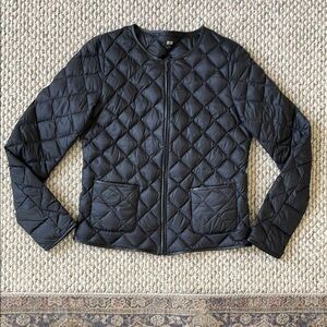 Uniqlo Women's Black Ultra Light Down Quilted Jacket